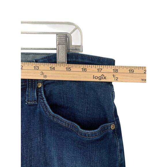 Agave No 30 Slim Jeans Mens Dark Wash Stretch Hand Crafted Size 35 - Picture 4 of 10